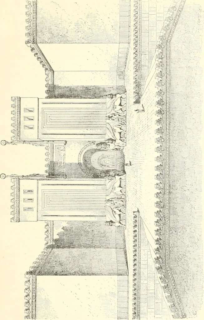 An illustration from A history of art in Chaldæa & Assyria, 1884, leaf 36