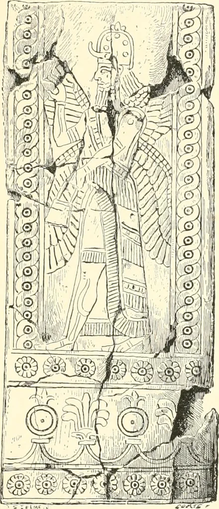 An illustration from A history of art in Chaldæa & Assyria, 1884, leaf 360