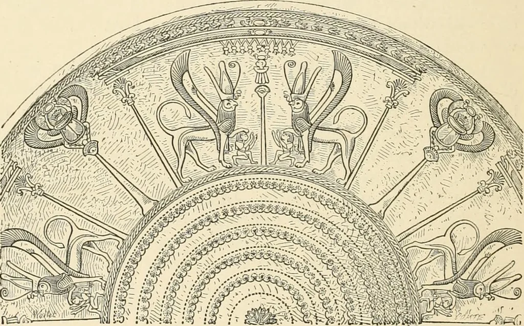 An illustration from A history of art in Chaldæa & Assyria, 1884, leaf 369