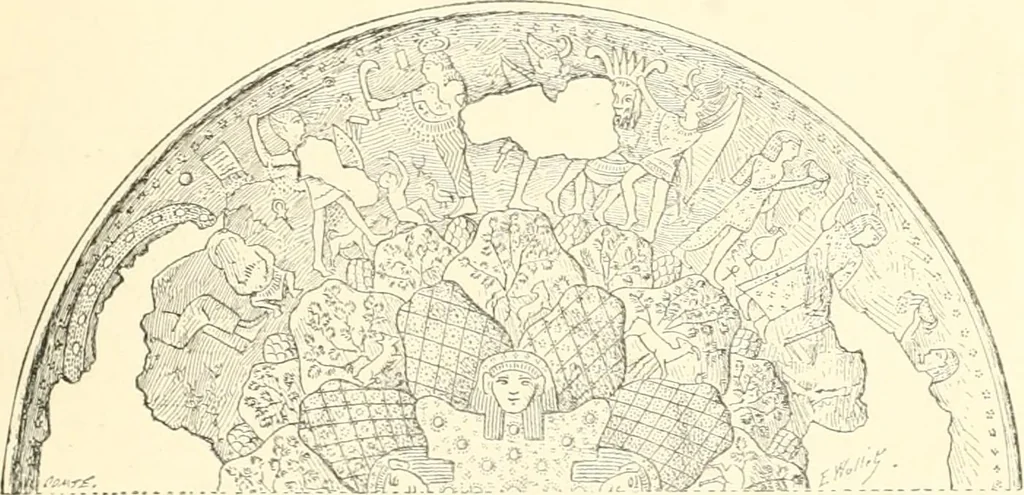 An illustration from A history of art in Chaldæa & Assyria, 1884, leaf 372