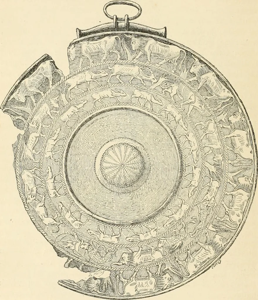 An illustration from A history of art in Chaldæa & Assyria, 1884, leaf 373