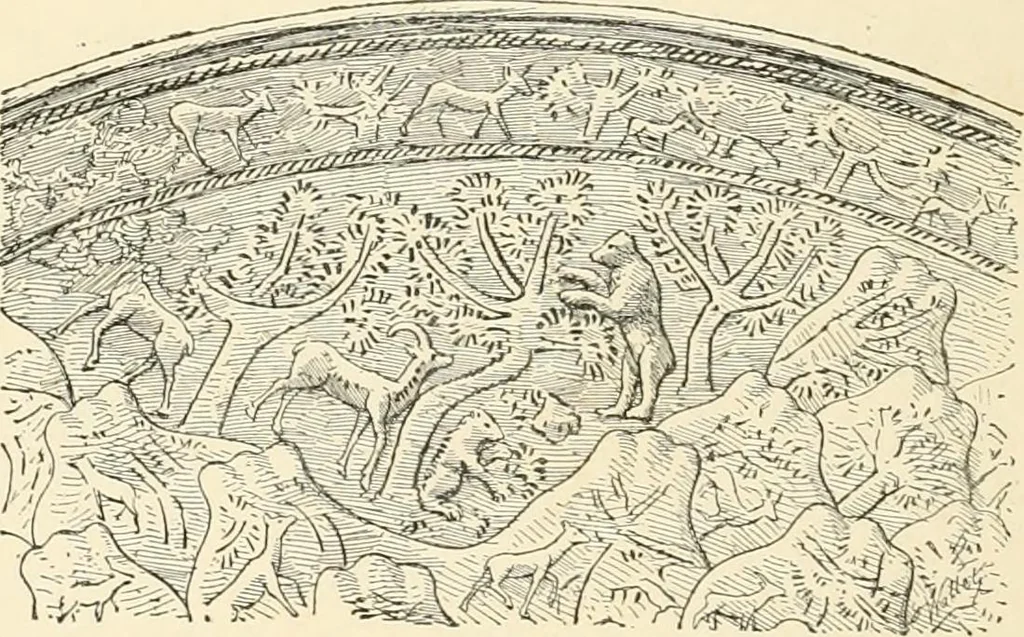 An illustration from A history of art in Chaldæa & Assyria, 1884, leaf 381