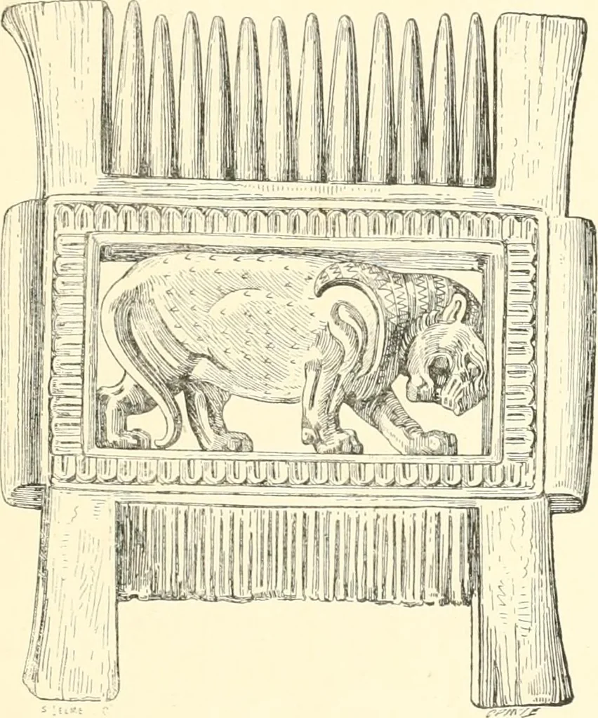 An illustration from A history of art in Chaldæa & Assyria, 1884, leaf 390