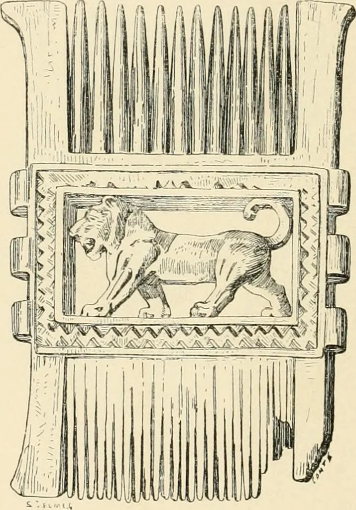 An illustration from A history of art in Chaldæa & Assyria, 1884, leaf 391