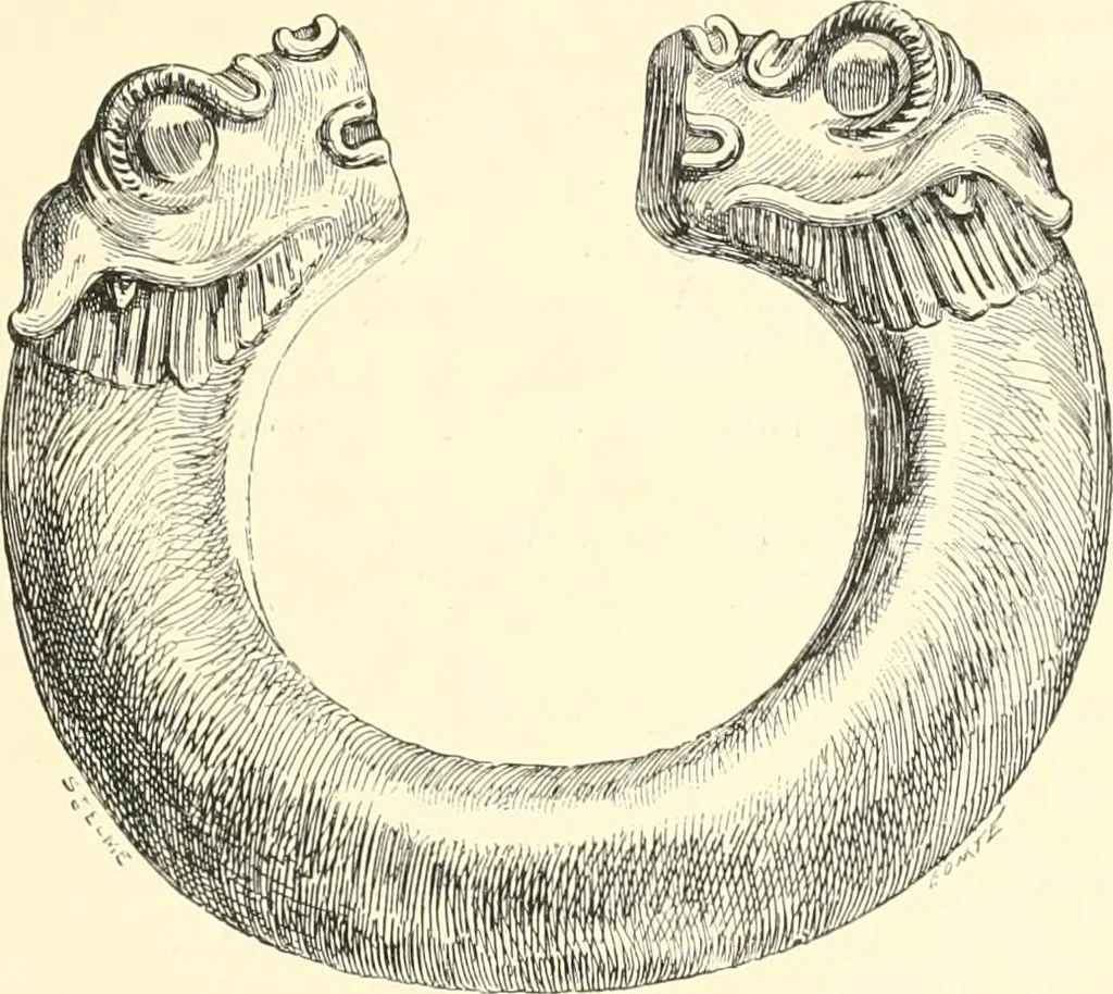 An illustration from A history of art in Chaldæa & Assyria, 1884, leaf 396