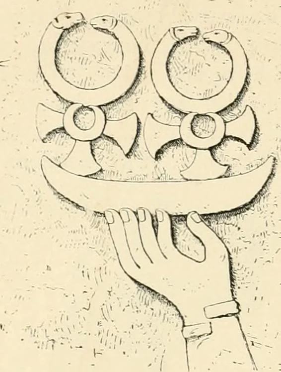 An illustration from A history of art in Chaldæa & Assyria, 1884, leaf 397