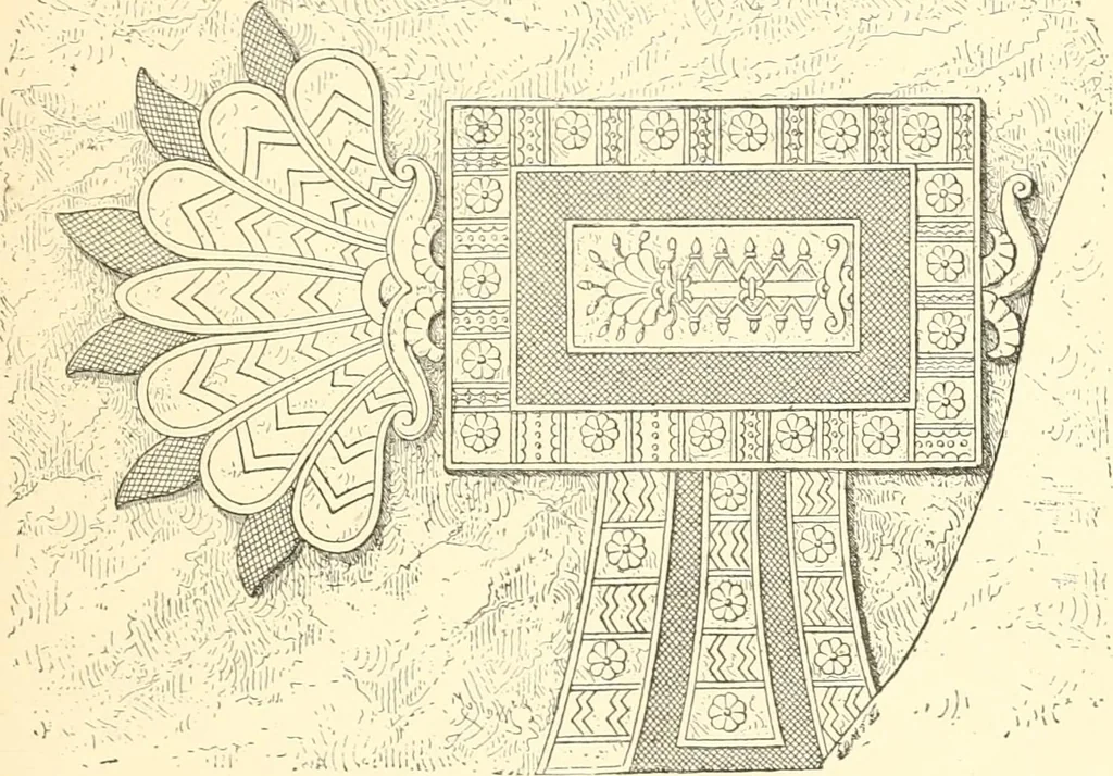 An illustration from A history of art in Chaldæa & Assyria, 1884, leaf 408