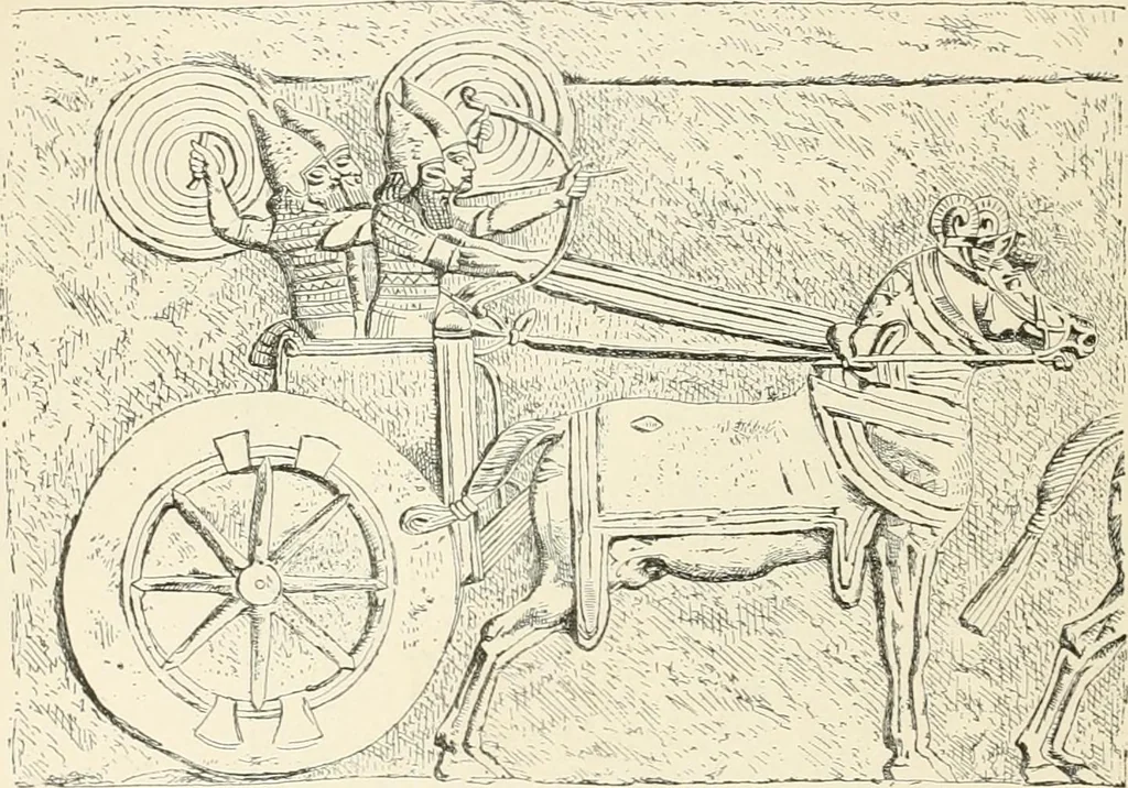 An illustration from A history of art in Chaldæa & Assyria, 1884, leaf 95