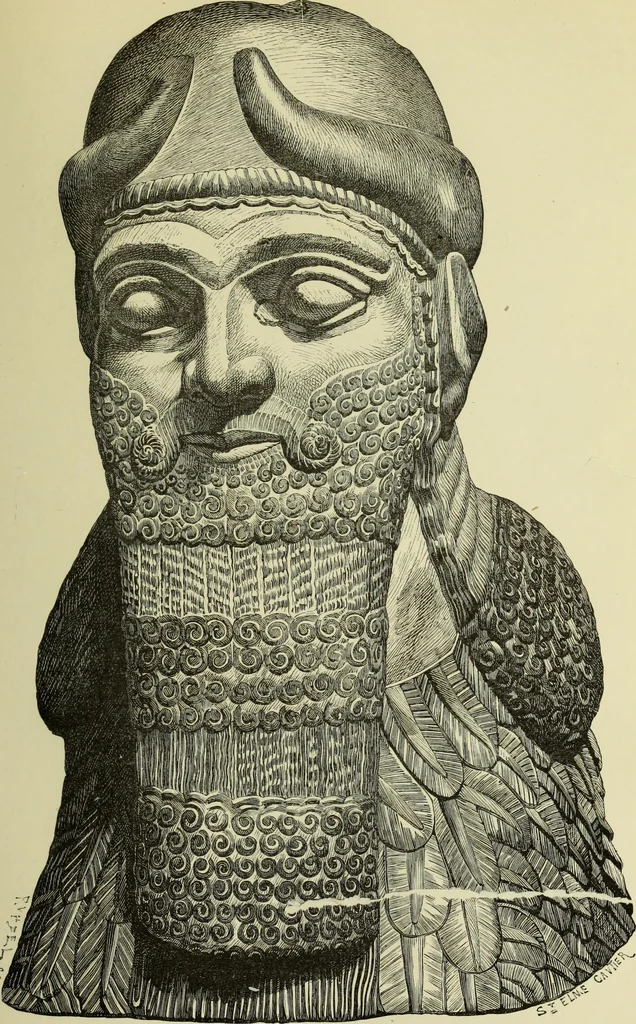 An illustration from History of art in Sardinia, Judaea, Syria, and Asia Minor, 1890, leaf 102