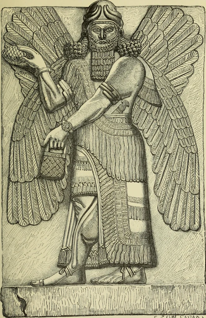 An illustration from History of art in Sardinia, Judaea, Syria, and Asia Minor, 1890, leaf 104