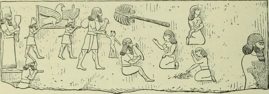 An illustration from History of art in Sardinia, Judaea, Syria, and Asia Minor, 1890, leaf 107