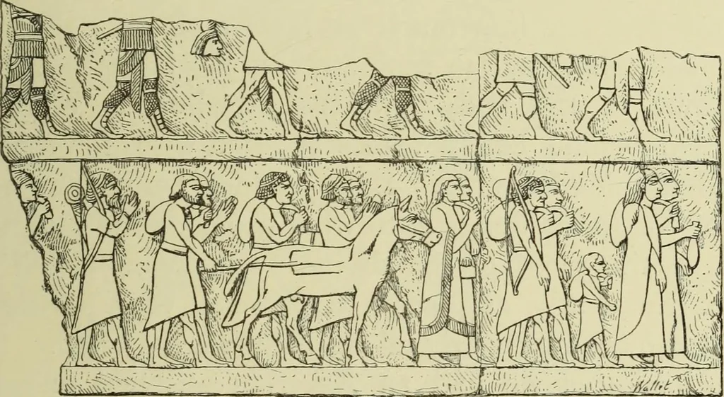 An illustration from History of art in Sardinia, Judaea, Syria, and Asia Minor, 1890, leaf 114