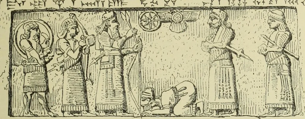 An illustration from History of art in Sardinia, Judaea, Syria, and Asia Minor, 1890, leaf 128