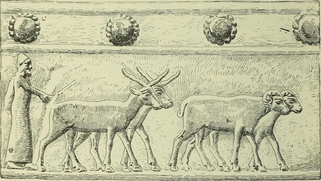 An illustration from History of art in Sardinia, Judaea, Syria, and Asia Minor, 1890, leaf 135