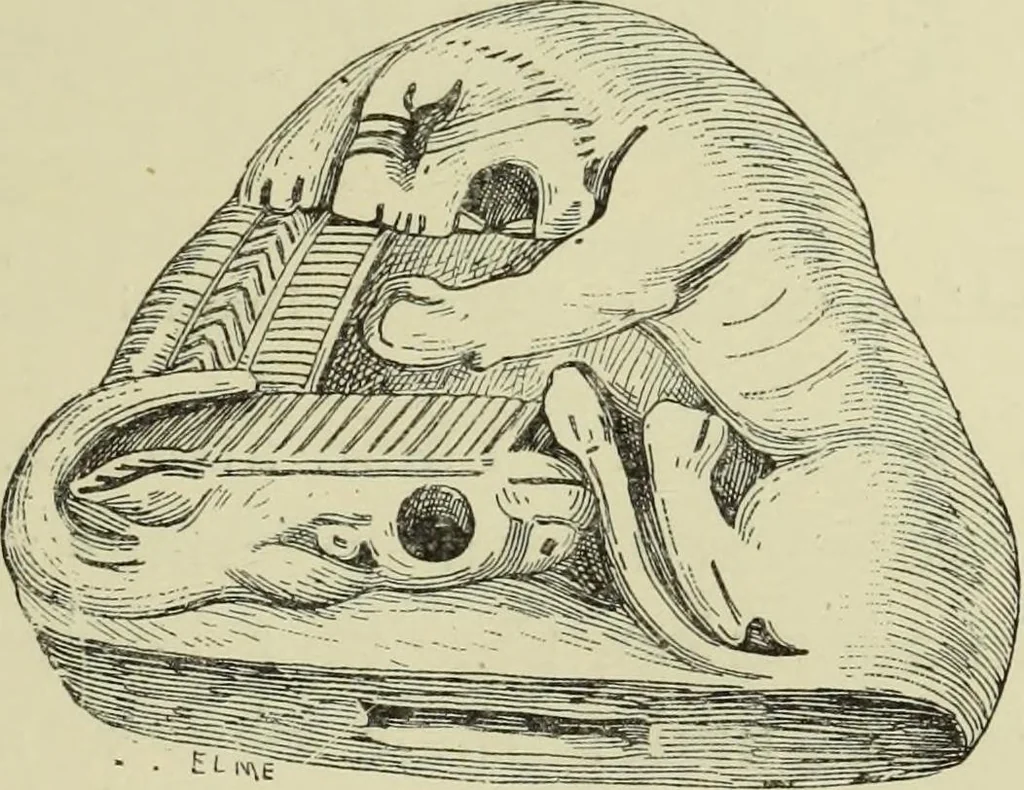 An illustration from History of art in Sardinia, Judaea, Syria, and Asia Minor, 1890, leaf 136