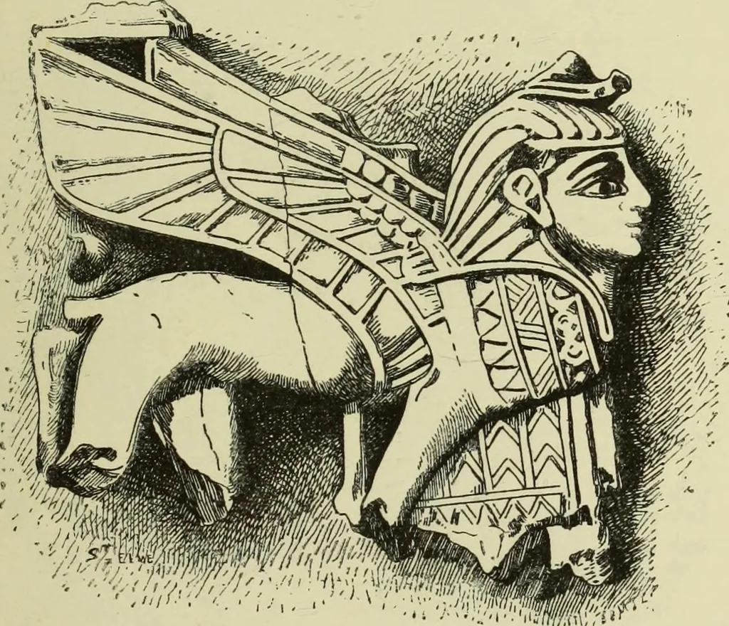 An illustration from History of art in Sardinia, Judaea, Syria, and Asia Minor, 1890, leaf 138