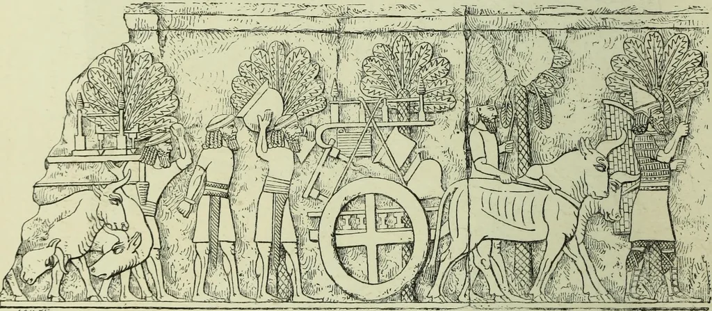 An illustration from History of art in Sardinia, Judaea, Syria, and Asia Minor, 1890, leaf 151