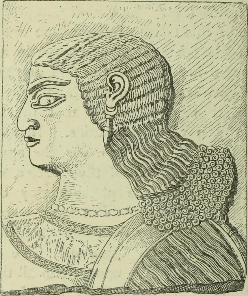 An illustration from History of art in Sardinia, Judaea, Syria, and Asia Minor, 1890, leaf 159