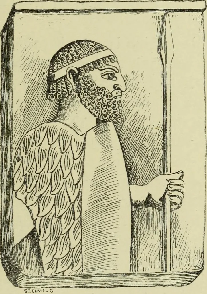 An illustration from History of art in Sardinia, Judaea, Syria, and Asia Minor, 1890, leaf 162