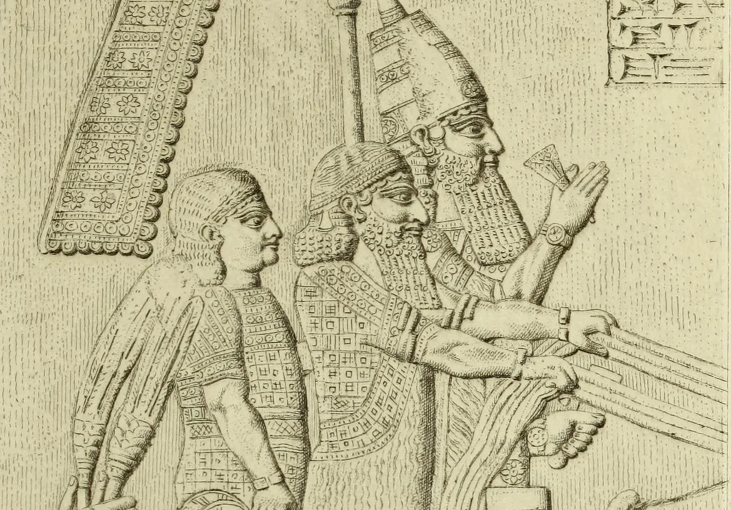 An illustration from History of art in Sardinia, Judaea, Syria, and Asia Minor, 1890, leaf 164