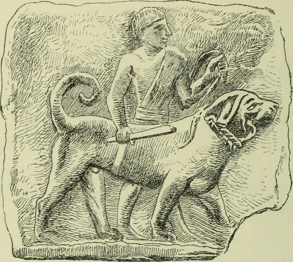 An illustration from History of art in Sardinia, Judaea, Syria, and Asia Minor, 1890, leaf 171