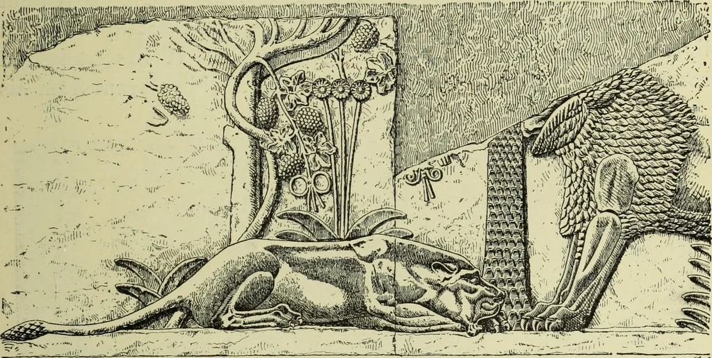 An illustration from History of art in Sardinia, Judaea, Syria, and Asia Minor, 1890, leaf 184