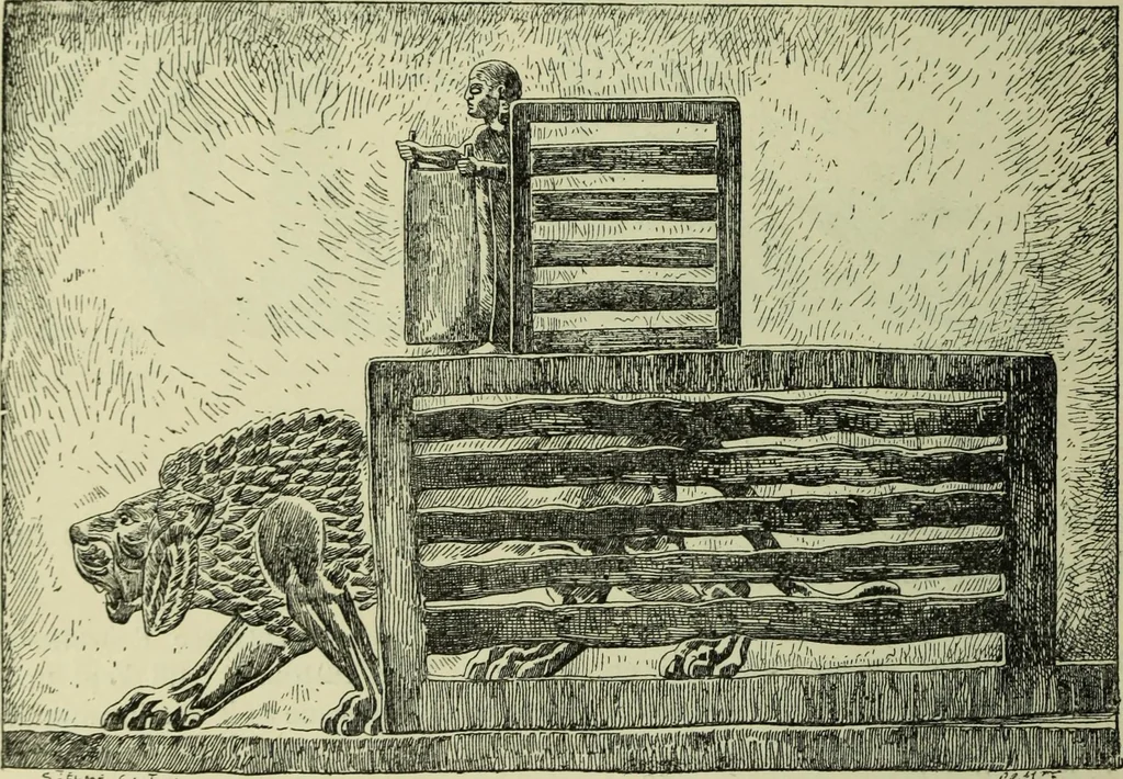 An illustration from History of art in Sardinia, Judaea, Syria, and Asia Minor, 1890, leaf 185