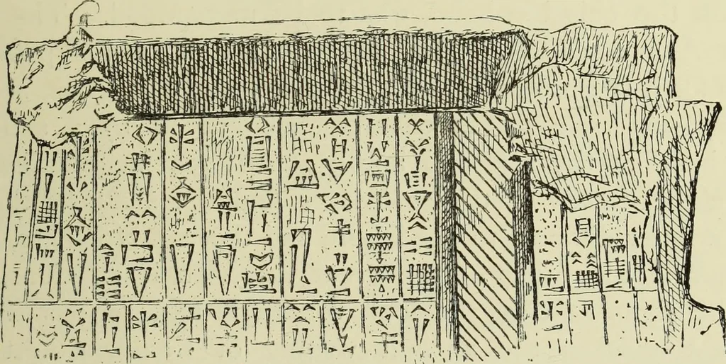 An illustration from History of art in Sardinia, Judaea, Syria, and Asia Minor, 1890, leaf 204