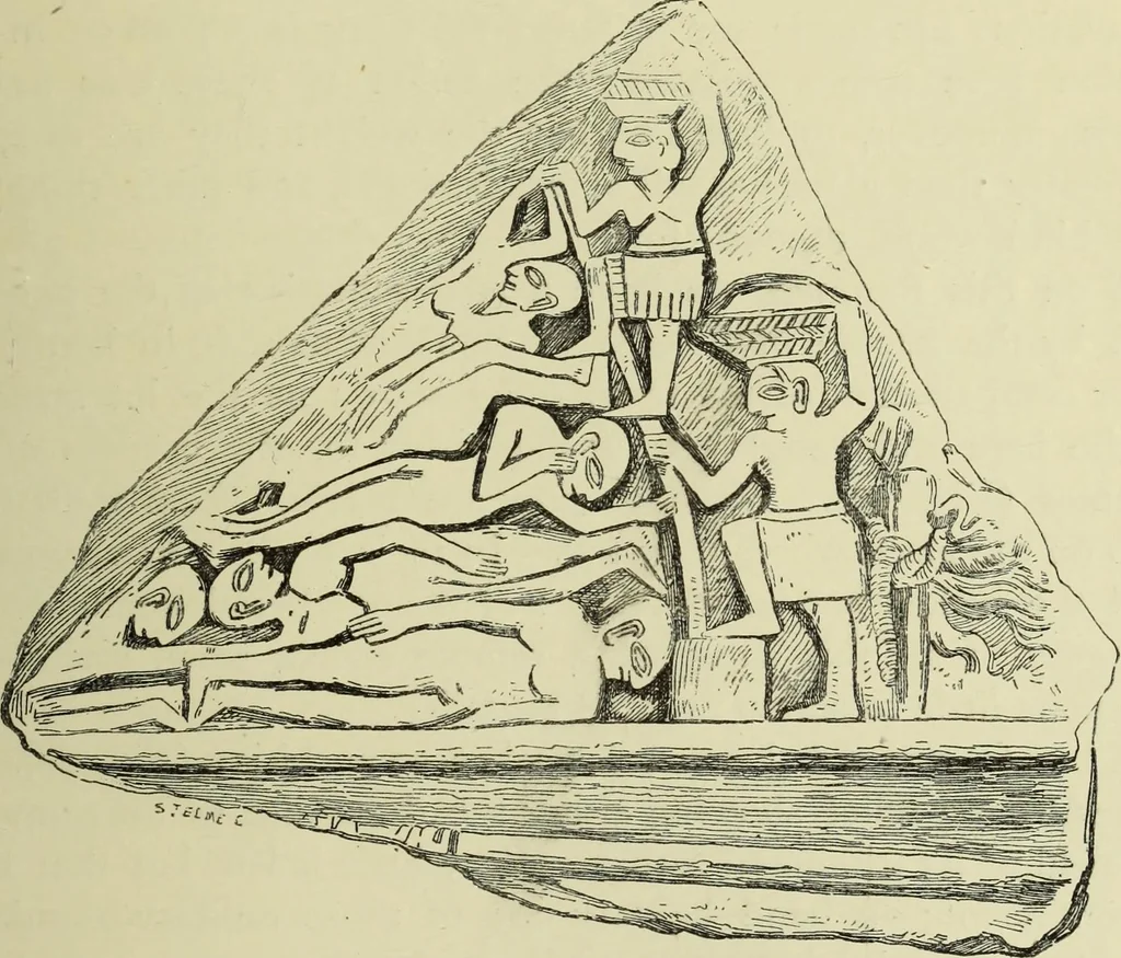 An illustration from History of art in Sardinia, Judaea, Syria, and Asia Minor, 1890, leaf 206