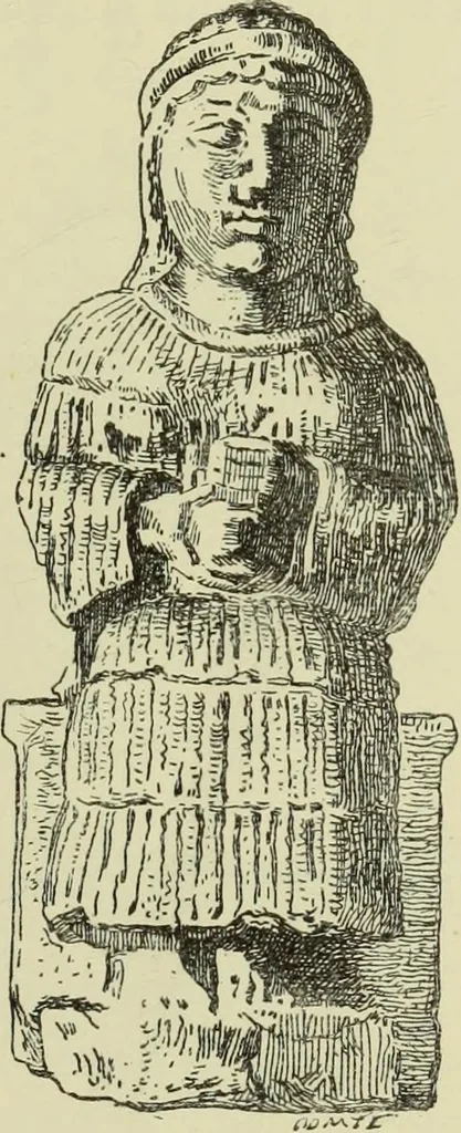 An illustration from History of art in Sardinia, Judaea, Syria, and Asia Minor, 1890, leaf 216