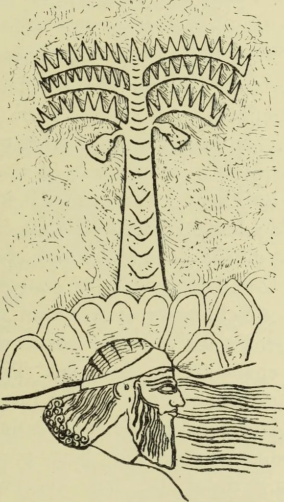 An illustration from History of art in Sardinia, Judaea, Syria, and Asia Minor, 1890, leaf 236