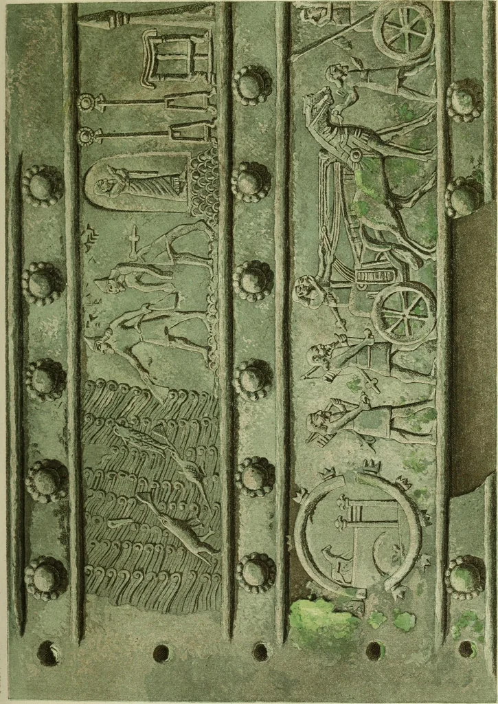 An illustration from History of art in Sardinia, Judaea, Syria, and Asia Minor, 1890, leaf 242