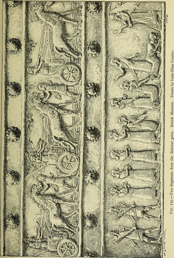 An illustration from History of art in Sardinia, Judaea, Syria, and Asia Minor, 1890, leaf 246