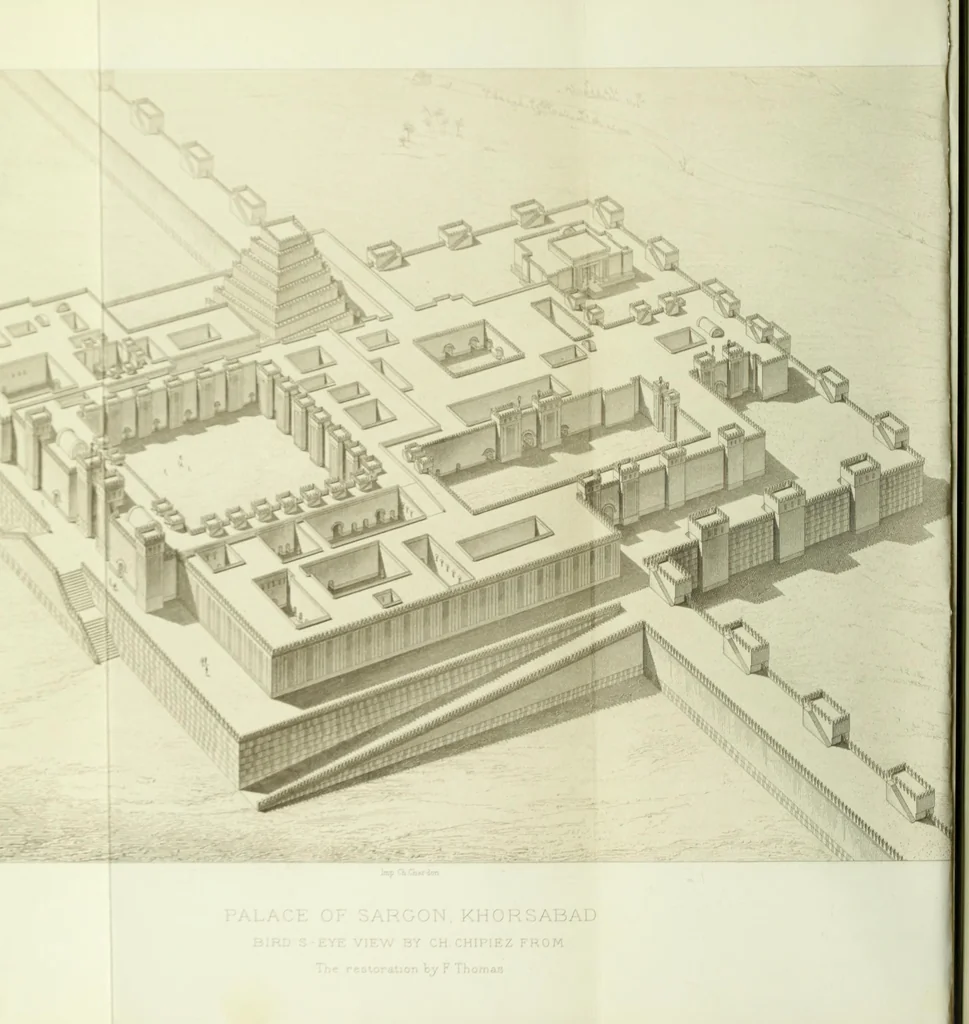 An illustration from History of art in Sardinia, Judaea, Syria, and Asia Minor, 1890, leaf 25
