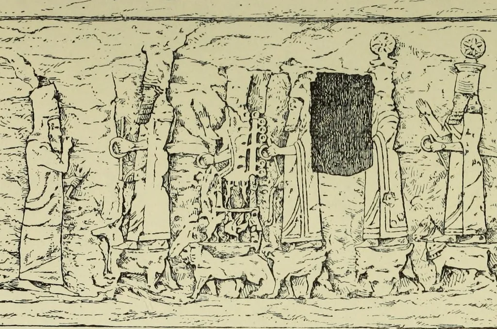 An illustration from History of art in Sardinia, Judaea, Syria, and Asia Minor, 1890, leaf 264