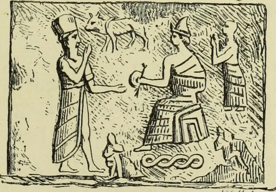 An illustration from History of art in Sardinia, Judaea, Syria, and Asia Minor, 1890, leaf 288
