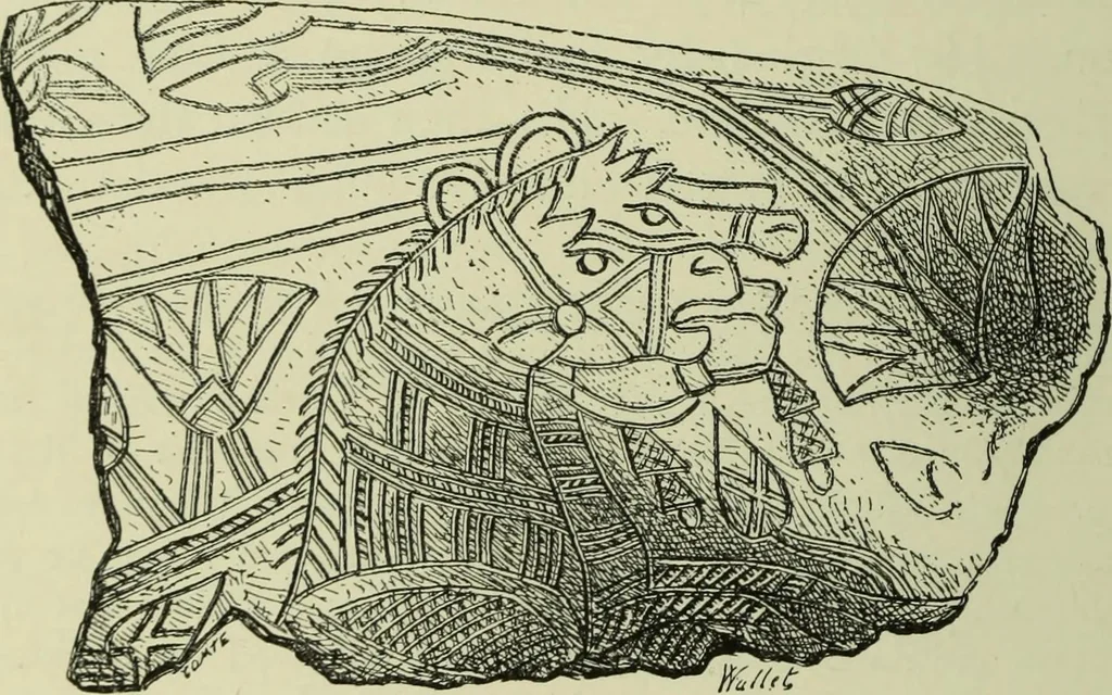 An illustration from History of art in Sardinia, Judaea, Syria, and Asia Minor, 1890, leaf 291