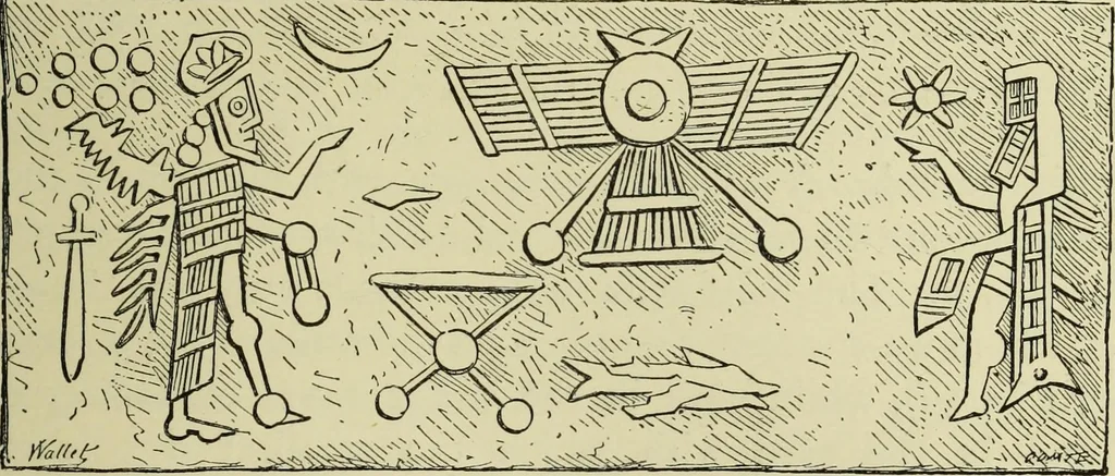 An illustration from History of art in Sardinia, Judaea, Syria, and Asia Minor, 1890, leaf 292
