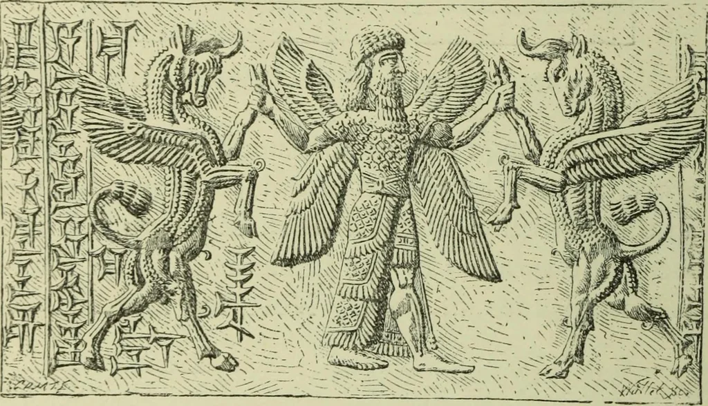 An illustration from History of art in Sardinia, Judaea, Syria, and Asia Minor, 1890, leaf 293