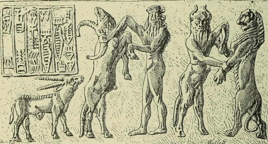 An illustration from History of art in Sardinia, Judaea, Syria, and Asia Minor, 1890, leaf 295