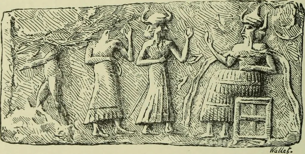 An illustration from History of art in Sardinia, Judaea, Syria, and Asia Minor, 1890, leaf 297