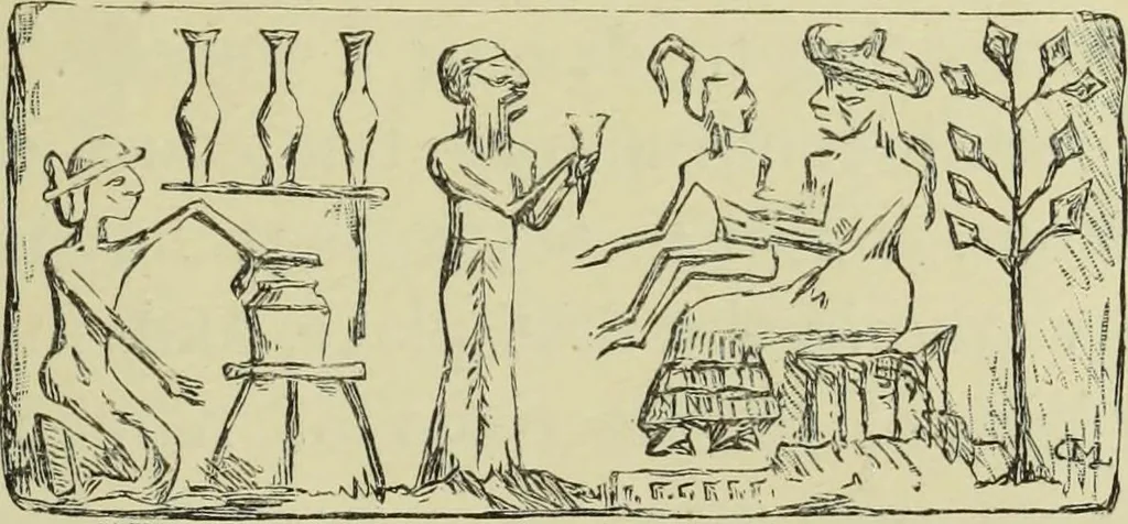 An illustration from History of art in Sardinia, Judaea, Syria, and Asia Minor, 1890, leaf 298