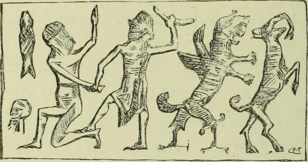 An illustration from History of art in Sardinia, Judaea, Syria, and Asia Minor, 1890, leaf 299