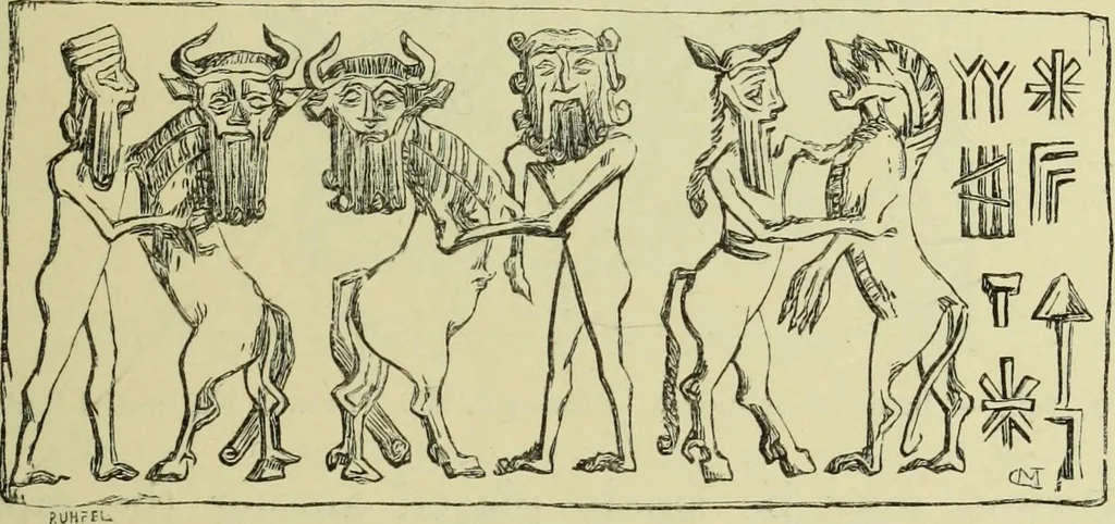 An illustration from History of art in Sardinia, Judaea, Syria, and Asia Minor, 1890, leaf 300