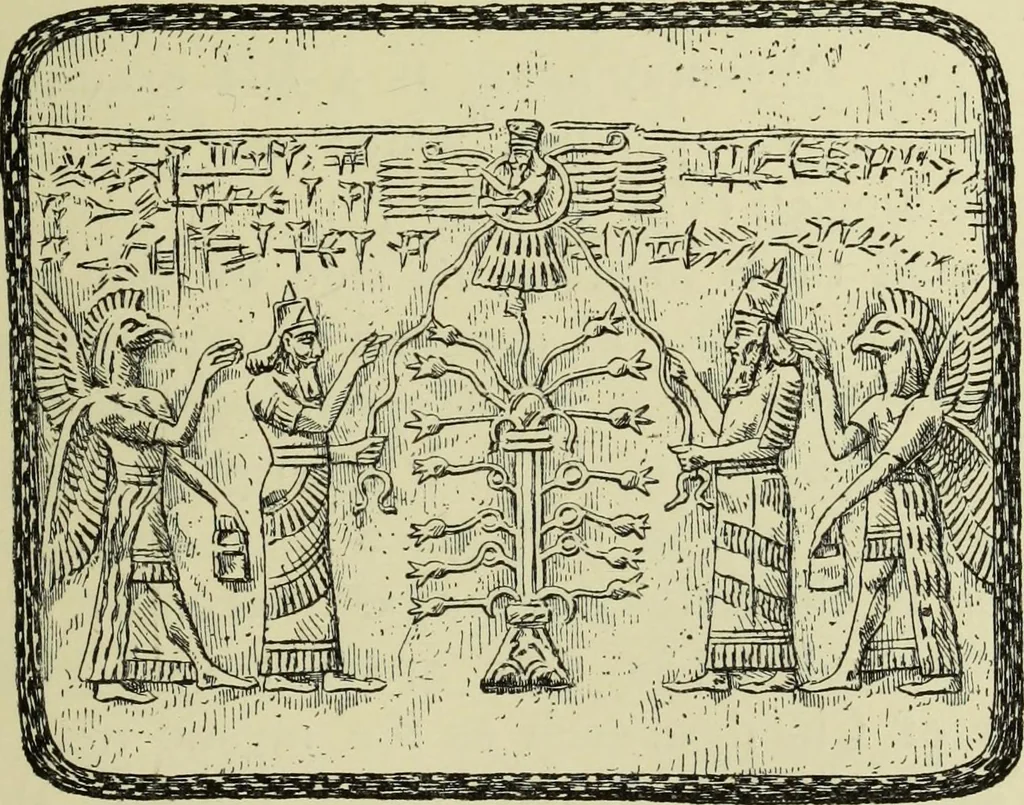 An illustration from History of art in Sardinia, Judaea, Syria, and Asia Minor, 1890, leaf 304