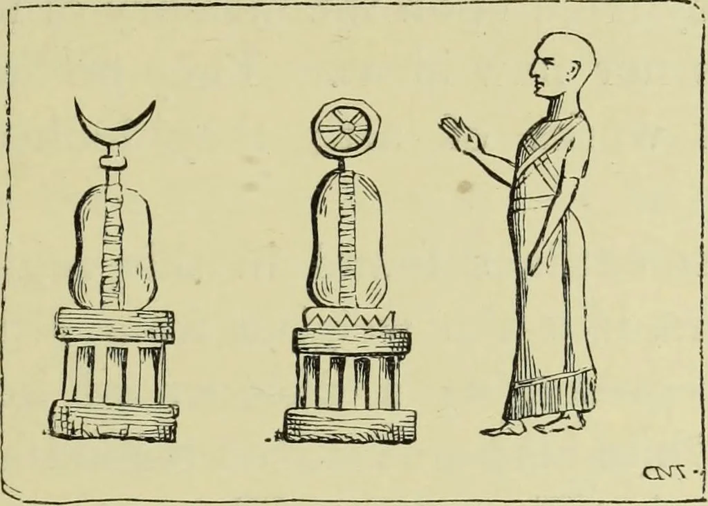 An illustration from History of art in Sardinia, Judaea, Syria, and Asia Minor, 1890, leaf 306