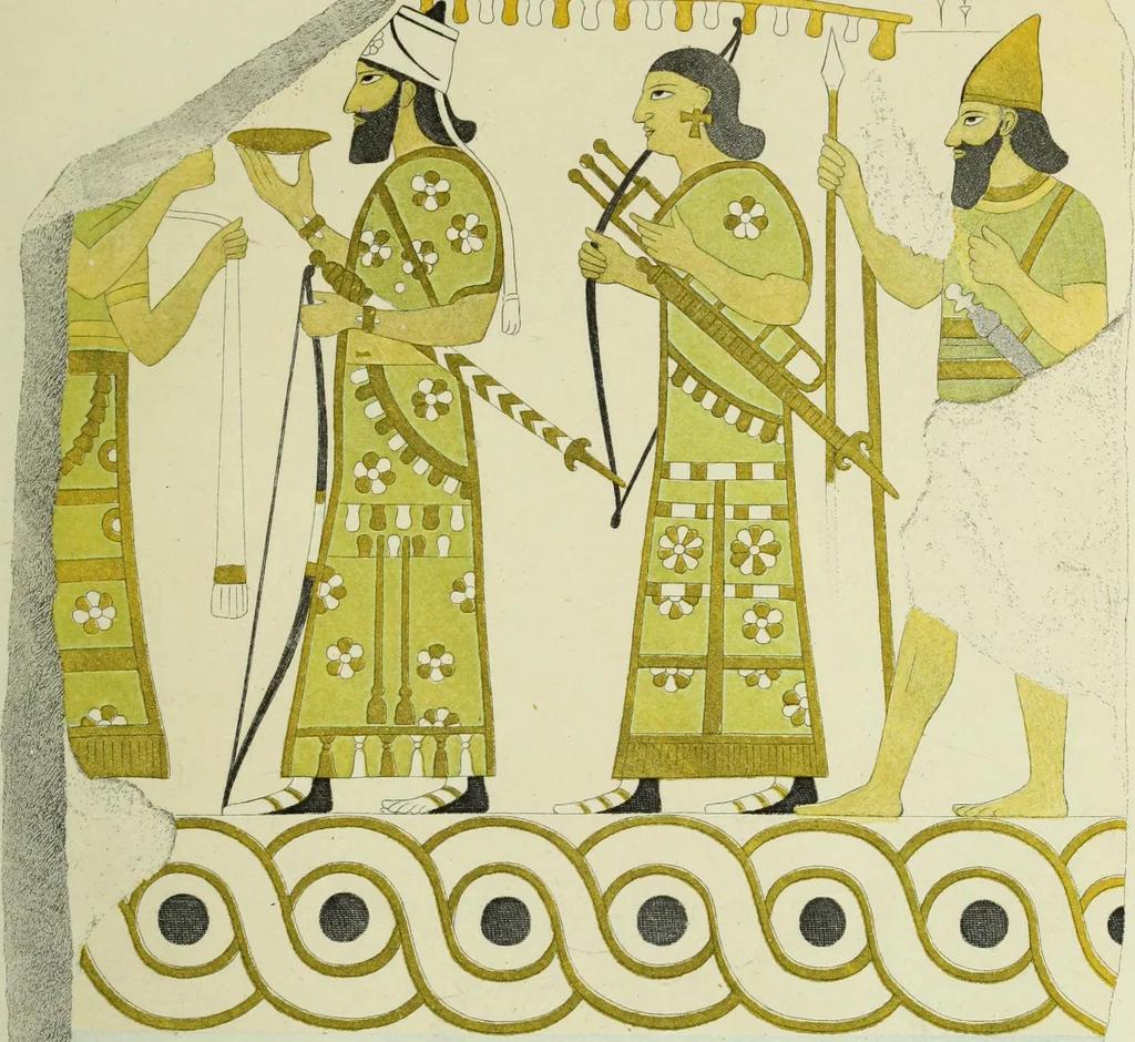 An illustration from History of art in Sardinia, Judaea, Syria, and Asia Minor, 1890, leaf 328