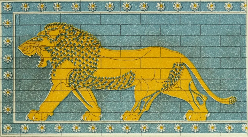 An illustration from History of art in Sardinia, Judaea, Syria, and Asia Minor, 1890, leaf 330