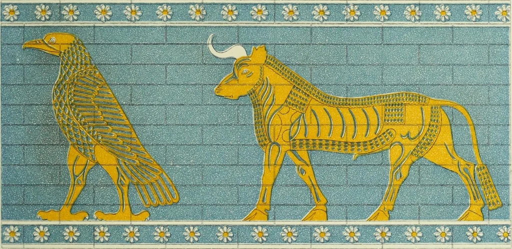 An illustration from History of art in Sardinia, Judaea, Syria, and Asia Minor, 1890, leaf 330