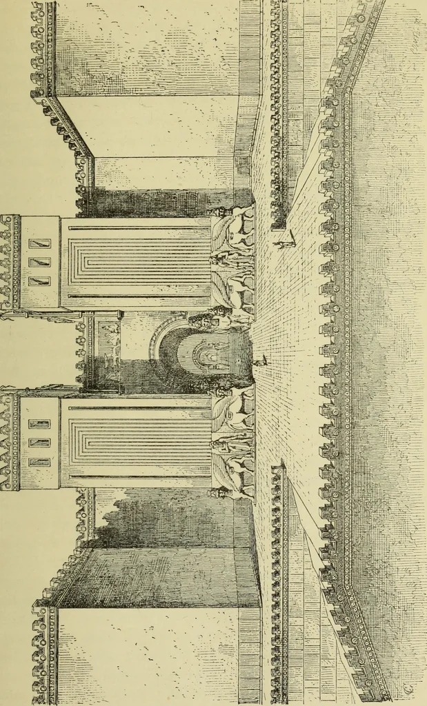 An illustration from History of art in Sardinia, Judaea, Syria, and Asia Minor, 1890, leaf 34